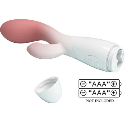 Brighty G-Spot Vibrator + Clit Stimu 30 Vibrations Pink | Pretty Love