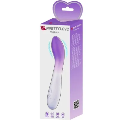 Bishop G-Spot Vibrator 30 Vibration Modes Purple | Pretty Love