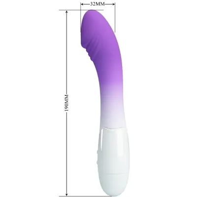 Elemental G-Spot Vibrator, 30 Vibration Modes, Purple | Pretty Love