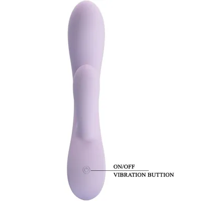 Rosolyn Rabbit Vibrator 10 Modes Purple | Pretty Love