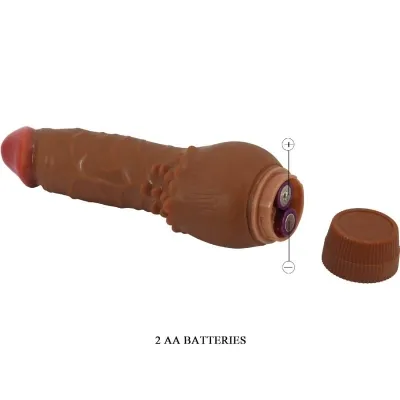 Barbara Realistischer Vibrator 19.5cm Braun | Baile