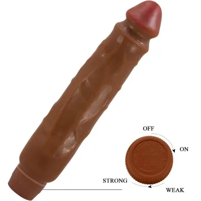 Jack Realistic Vibrator 26cm Brown | Baile