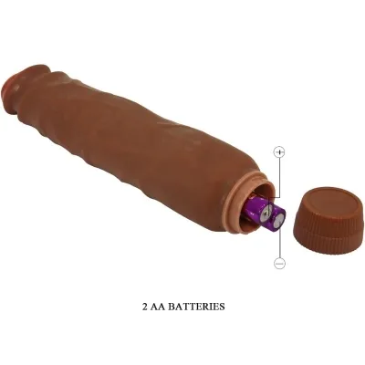 Jack Realistic Vibrator 26cm Brown | Baile