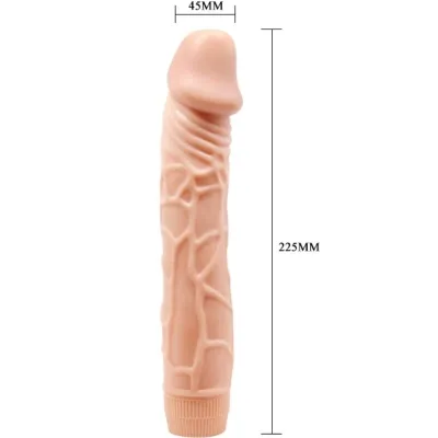 Bob Realistic Vibrator 22.5cm Skin Tone | Baile