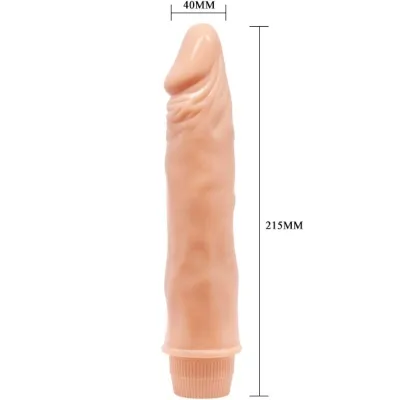 Dwarf Realistic Vibrator 21cm Flesh | Baile