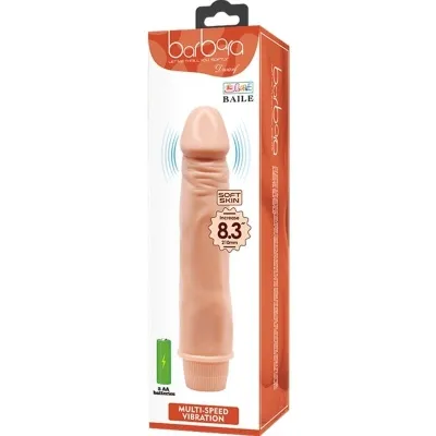 Dwarf Realistic Vibrator 21cm Flesh | Baile