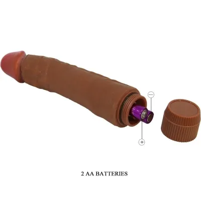 Dybbuk Realistic Vibrator 24cm Brown | Baile