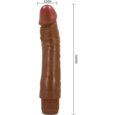 Dybbuk Realistic Vibrator 24cm Brown | Baile