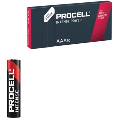 PROCELL - INTENSIVE POWER ALKALINE LR03 AAA 1,5V BOX*10