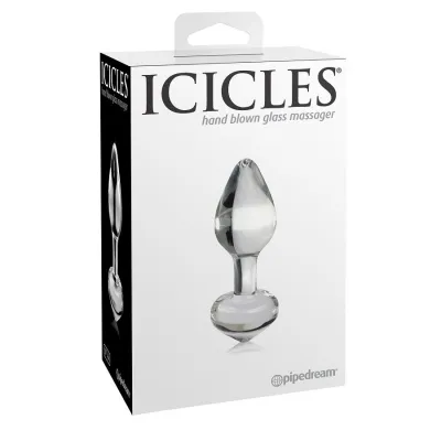 Nr. 44 Handgeblasener Glasdildo – Icicles