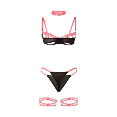 Bh-Set Fluoreszierendes Rosa L/Xl – Subblime