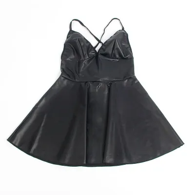 Dress with Black Leather Straps L/XL – Subblime