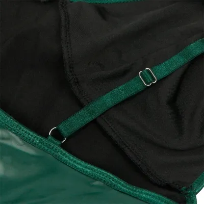 Dress with Green Leather Straps S/M – Subblime
