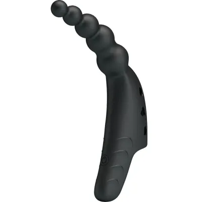 Jordin Finger Vibrator 10 Modes Black | Pretty Love
