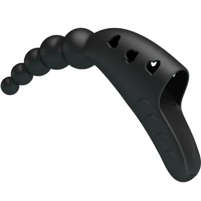 Jordin Finger Vibrator 10 Modes Black | Pretty Love