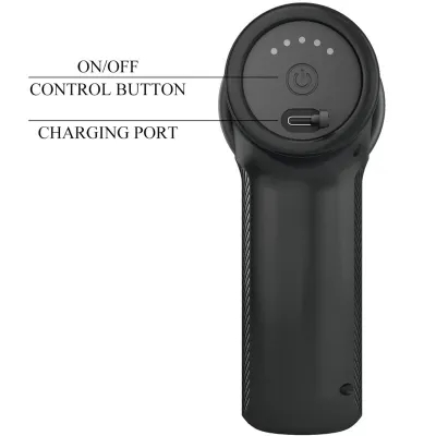 DJ Doctor Massager 5 Settings Black | Pretty Love