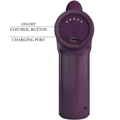 DJ Scholar Massager 5 Settings Purple | Pretty Love