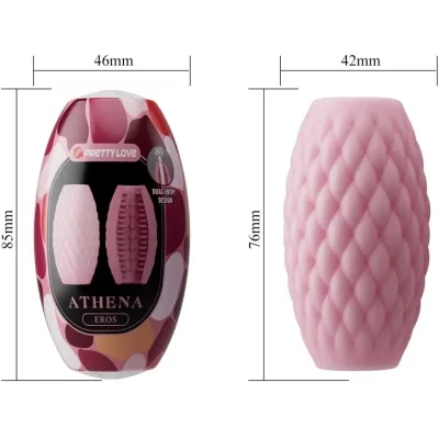 Athena Eros Male Masturbator Made of Silicone Pink – Pretty Love