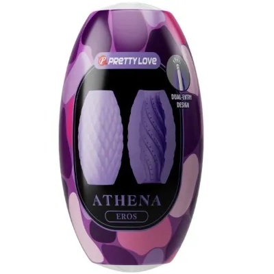 Athena Eros Silicone Masturbator Purple – Pretty Love