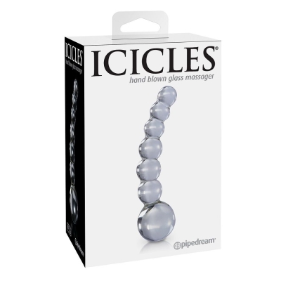 Nr. 66 Handgeblasener Glasdildo | Icicles