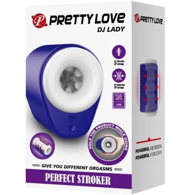 Dj Lady Masturbator With Vibration 5 Modes Purple – Pretty Love