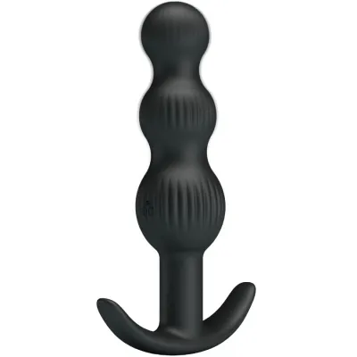 Sidney Anal Vibrator 10 Modes Black | Pretty Love
