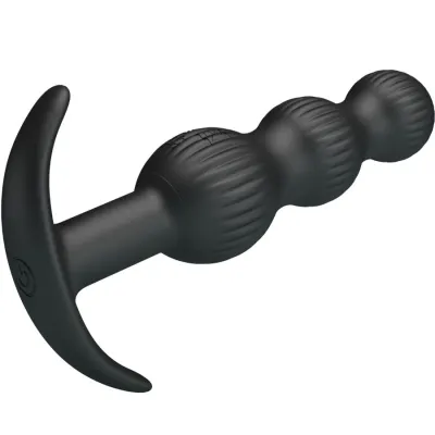 Sidney Anal Vibrator 10 Modes Black | Pretty Love