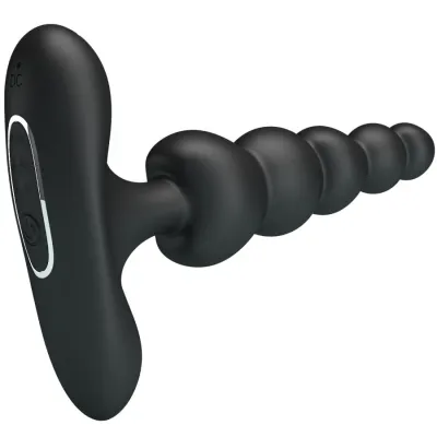 Sidney Anal Vibrator 10 Modes Black | Pretty Love