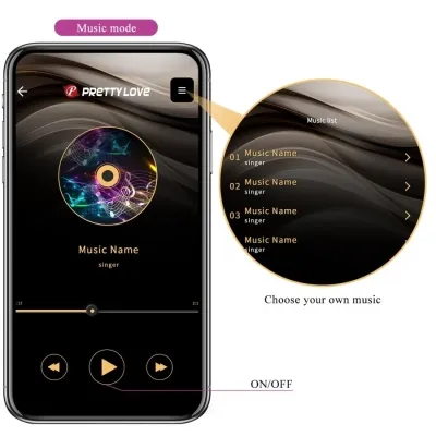 Leviathan App-Controlled Vibrator Purple | Pretty Love