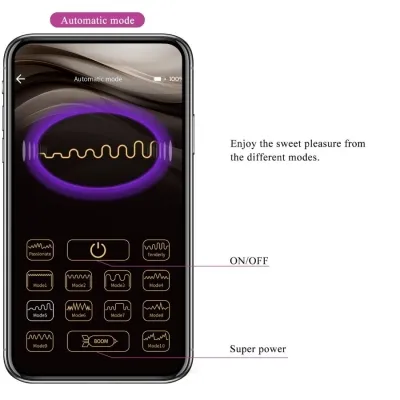 Leviathan App-Controlled Vibrator Purple | Pretty Love