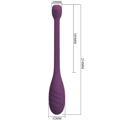Leviathan App-Controlled Vibrator Purple | Pretty Love