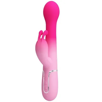 Dejon 3 In 1 Multifunktions-Rabbit-Vibrator Rosa | Pretty Love