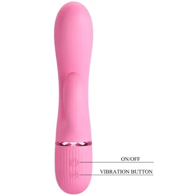 Marski Rabbit Vibrator & G-Spot Rosa | Pretty Love