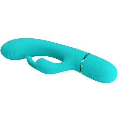 Scocco Vibrator Rabbit Turquoise | Pretty Love