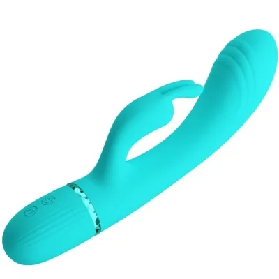 Scocco Vibrator Rabbit Turquoise | Pretty Love