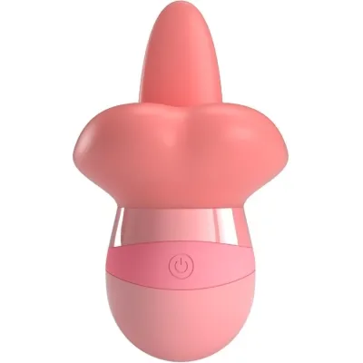 Kylee Tongue-Clitoral Stimulator 10 Modes Nude Pink | Pretty Love