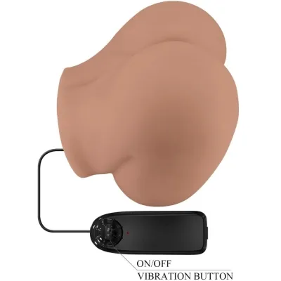 Bernace Ass Vibrator with Vagina and Anus Flesh – Crazy Bull