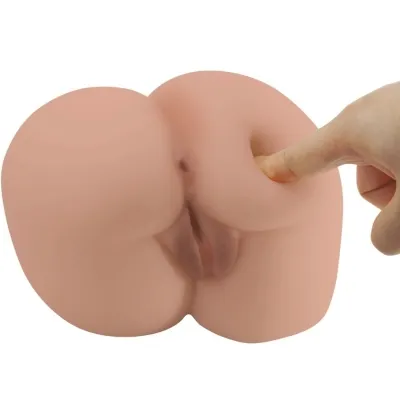 Bernace Ass Vibrator with Vagina and Anus Flesh – Crazy Bull