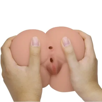 Bernace Ass Vibrator with Vagina and Anus Flesh – Crazy Bull