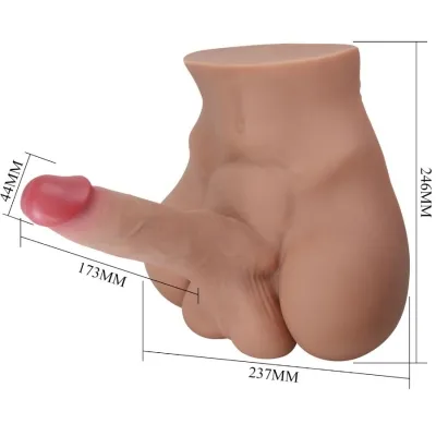 Rhyne Back Realistic Natural Masturbator – Crazy Bull