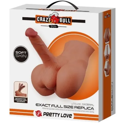 Rhyne Back Realistic Natural Masturbator – Crazy Bull