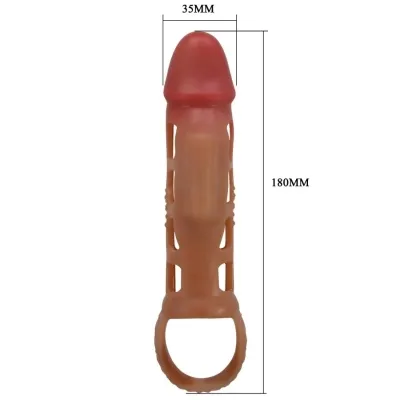 Preston Vibrating Penis Sleeve 18cm – Pretty Love