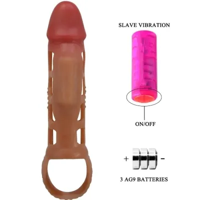 Preston Vibrating Penis Sleeve 18cm – Pretty Love