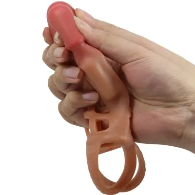 Preston Vibrating Penis Sleeve 18cm – Pretty Love