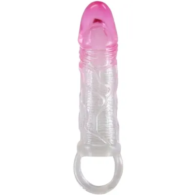 Odes Realistic 2cm Penis Decoy Sleeve Pink – Pretty Love