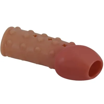 Tight and voluminous penis sheath Natural – Pretty Love