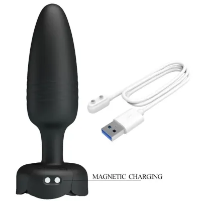 Tarion Anal Plug with LED Light Black 12.5cm – Pretty Love