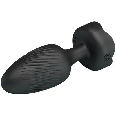 Varian Anal Plug with LED Light Black 10.8cm – Pretty Love