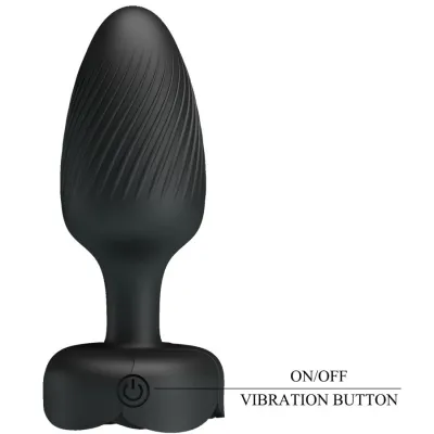 Osborn Anal Plug Mit Led Licht Schwarz 9.8cm – Pretty Love
