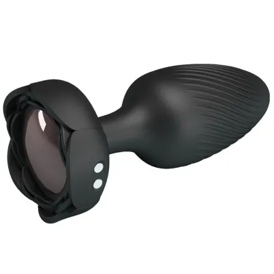 Osborn Anal Plug Mit Led Licht Schwarz 9.8cm – Pretty Love